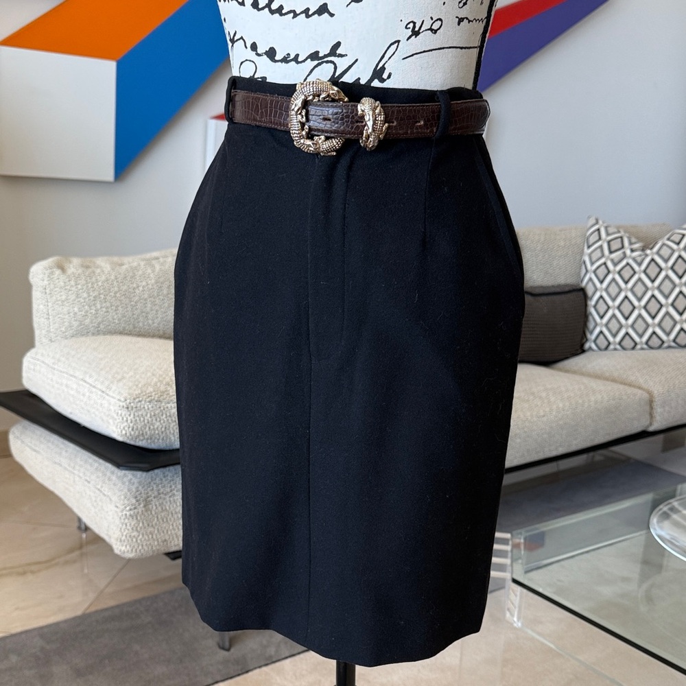 Ralph Lauren Black Pencil Skirt